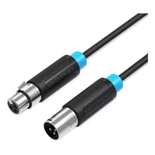 Cable De Microfono Xlr Balanceado15m - Vention-