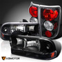 Fit 98-04 Chevy S10 Blazer Sonoma Pickup Clear Led Bumpe Ttx