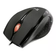 Mouse Óptico Ergonómico Klip Xtreme Ebony Usb 1600 Dpi