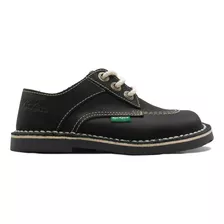 Zapatos Colegiales Kickers Cuero Cordon Clasicos 35/38 Scoop