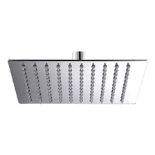 Regadera Cuadrada Gigante 30x30 Acero Inox+brazo Y Chapeton