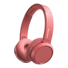 Audifono Philips Over Ear Bluetooth Tah4205 Rojo 