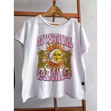 Remera De Mujer Mystical Salvages Vete Al Diablo