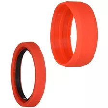  Eclr62r Lens Rim For 62mm Red