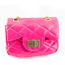 Bolsa Pink Mini Bag Moda Infantil Fashion Meninas Crianças