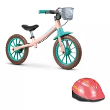 Balance Bike Sem Pedal Love Aro 12 - Nathor De Equilibrio