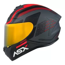 Capacete Axxis Asx Draken Cougar + Viseira Extra Colorida