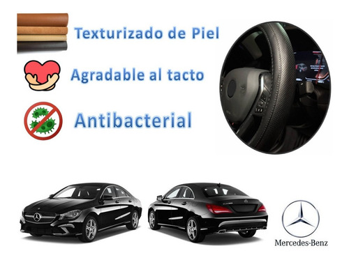 Funda Cubre Volante Piel Mercedes Benz Cla250 2013 A 2019 Foto 2