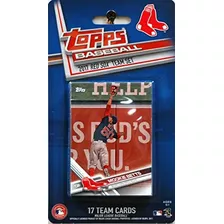 Boston Red Sox 2017 Topps Factory Sealed, Edição Limitada 17