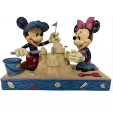 Escultura Michey Jim Shore Mickey Minnie Disney Parks Rara