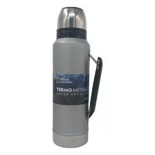 Termo Metalico 1200ml Gris National Geographic