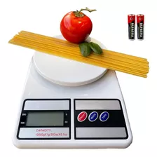 Balança De Cozinha Digital Precisão 10kg Com Pilha De Brinde
