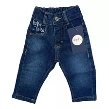 Calça Jeans Bebê Menino P M G Infantil Masculino Regulador