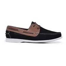 Sapato Mocassim Dockside Couro Masculino Viena Confort