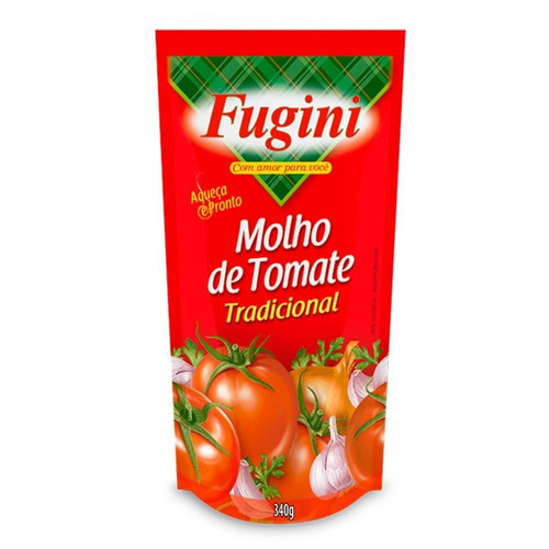 Molho De Tomate Fugini Sachê 340g