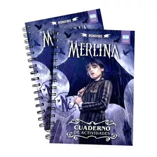 Cuaderno Merlina De Actividades Wednesday Colorear Sudoku +