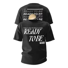 Camiseta Twice Ready To Be World Tour Frente E Costas Kpop