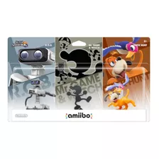 Amiibo Mr Game Rob Duck Hunt Pack Nintendo 3ds 2ds Switch