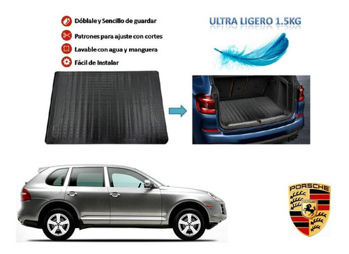 Tapete Cajuela Universal Ligero Porsche Cayenne 2008 A 2010 Foto 2