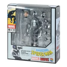 Figura Spiderman Black Costume Comic Ver. | Mafex N°147