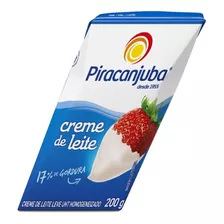 Piracanjuba Creme De Leite 200g Unitário Integral Leve Cada