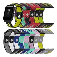 Pulseira Silicone Sport Para Xiaomi Huami Amazfit Bip 20mm