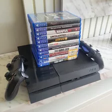 Playstation 4 + 2 Mandos + Cámara + Juegos