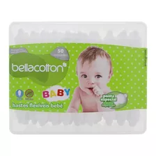 Cotonete Para Bebês Bellacotton Higiene Atacado Kit Com 15