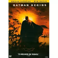 Dvd Original Batman Begins | Edição Especial | Dvd Duplo