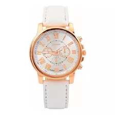 Reloj Geneva Mujer Blanco.