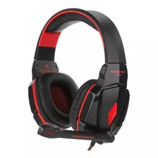 Audífonos Gamer Kotion Each G4000 Negro Y Rojo