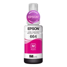 Refil De Tinta Epson T664 Magenta L110 L120 L200 L220 L300