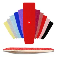 Spinner Patin Artístico Glitter Rojo - Tabla Madera Patinar