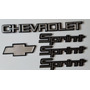Emblema Sprint Emblema Chevrolet Sprint Logo Baul Lateral GMC Sprint