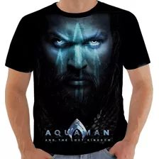 Camiseta Camisa 11332 Aquaman 2 E O Reino Perdido Momoa