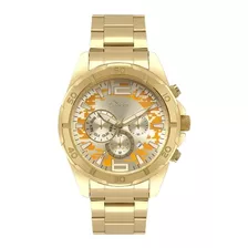 Relógio Masculino Condor Cronografo Dourado Cojp25aa4d Cor Do Fundo Pérola