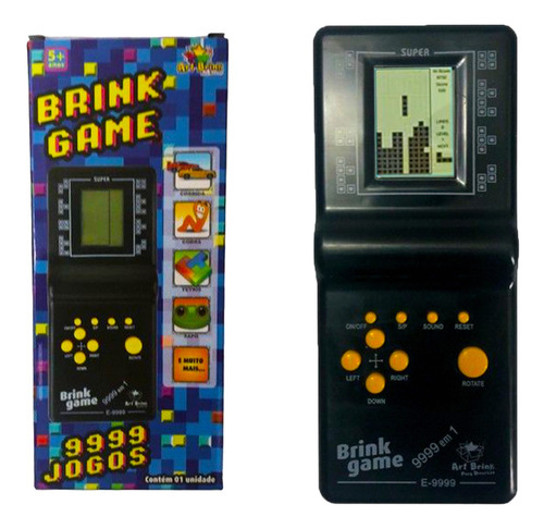 Mini Game Retrô Anos Vários Jogos Cobra Corrida Tetris - Escorrega