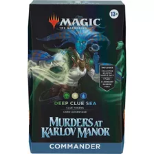 Magic Tg Commander Murders At Karlov Manor Deep Clue Sea 
