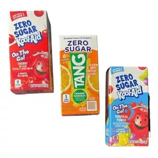 Combo Kool Aid Cherry Ponche Y Tang Zero Sugar 6 Sobres C/u