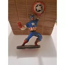 Boneco Capitão América Da Gulliver Anos 80