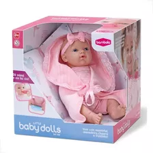 Boneca Bebê Tipo Reborn Faz Xixi De Verdade + Acessórios 