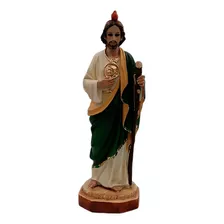 San Judas Tadeo Figura Religiosa De Resina Decoración Fina 