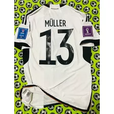 Jersey adidas Heat Rdy Alemania Mundial 2022 Thomas Muller M