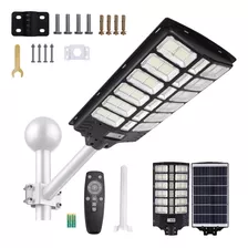 Lámpara Led Exterior Suburbana Solar Alumbrado Público 1200w