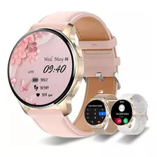 Reloj Inteligente De Llamadas Bluetooth Para Mujer Con Rastr