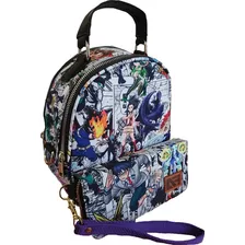 Mochila Urbana Bolso Dama + Cartera Boku No Hero