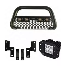 Tumbaburros Toyota Tacoma 2005-2015 Panal Con 4 Focos Led