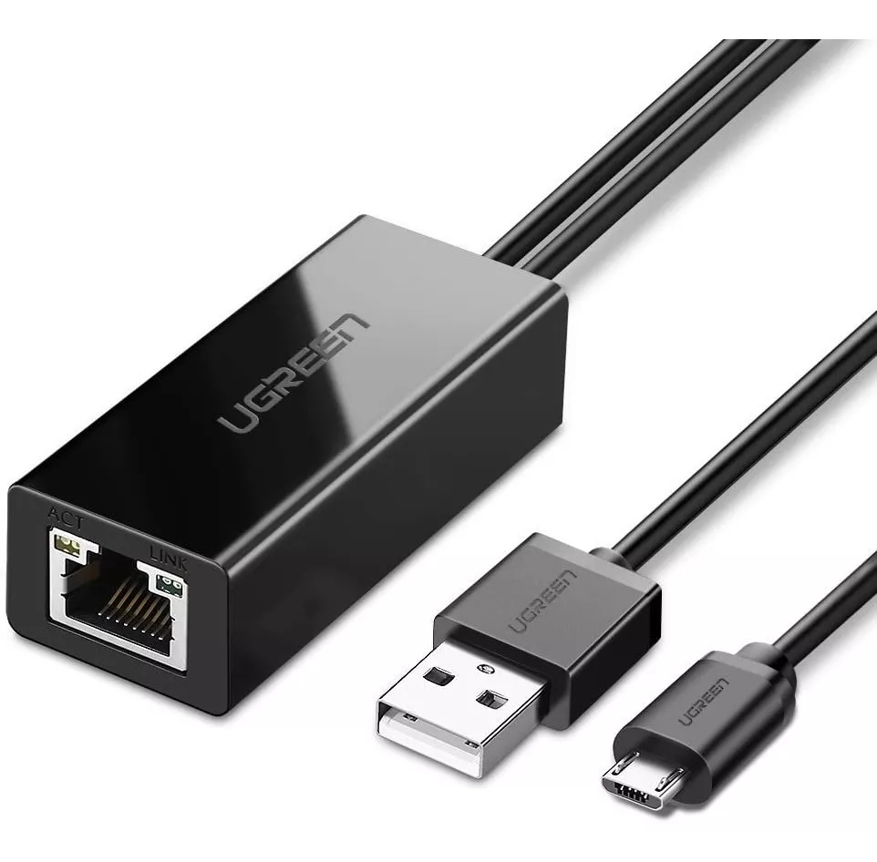 Ugreen Adaptador Ethernet Para Fire Tv Stick 4k, Chromecast