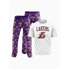 Set Pijama Nba Niños Polera + Pantalon 