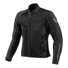 Campera Moto Revit Gt-r Air Cordura Verano Negro Bamp Group